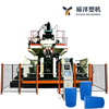 مادة HDPE معتمدة من CE، محطة مزدوجة ذات أسطوانة مزدوجة على شكل حرف L، آلات بلاستيك، آلة نفخ احترافية، آلة نفخ بلاستيك ذات جودة عالية