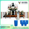 آلة نفخ البلاستيك ذات جودة عالية من مادة HDPE المعتمدة من CE بمحطة مزدوجة ذات حلقة مزدوجة على شكل حرف L