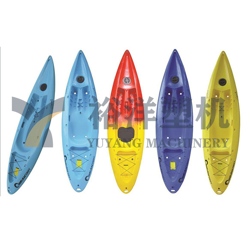 M&aacute;quina de moldeo por soplado de pl&aacute;stico por extrusi&oacute;n especializada para kayak y barcos de 1,8 m