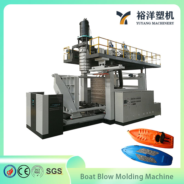 Machine de moulage par soufflage de kayak en plastique 4500L de fabrication avanc&eacute;e de yachts pour bateau en PEHD